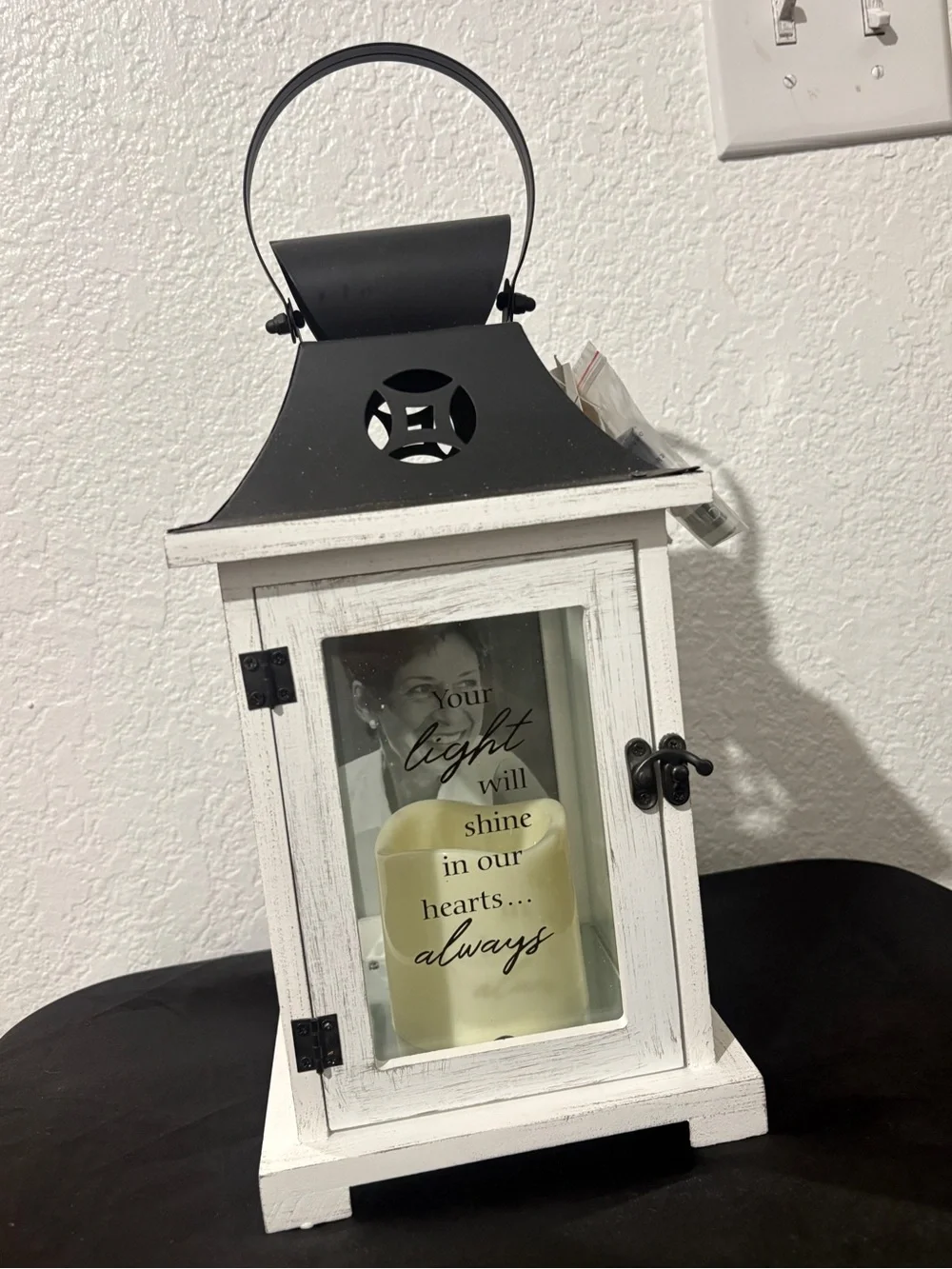 Memorial Picture Frame Lantern